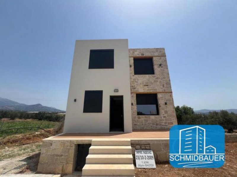 Klima Kreta, Klima: Neubau - Haus mit Meerblick zu verkaufen Haus kaufen